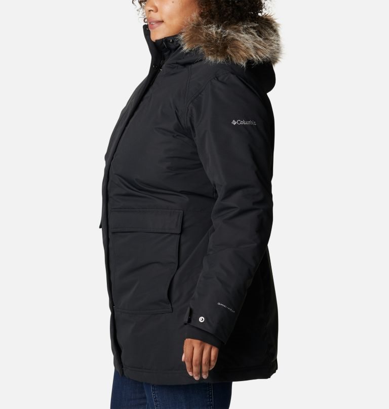 Jachete Parka Columbia Little Si Omni-Heat Infinity Insulated Dama Negrii | Plus Size PI1QS7Z90